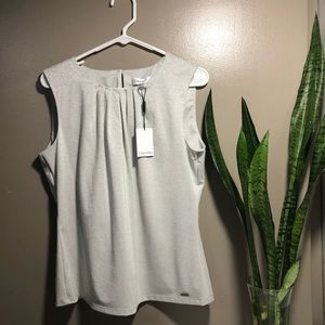 NWT Calvin Klein Sleeveless Blouse